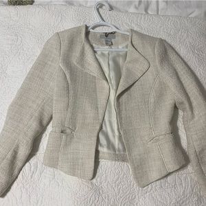 H&M blazer tweed